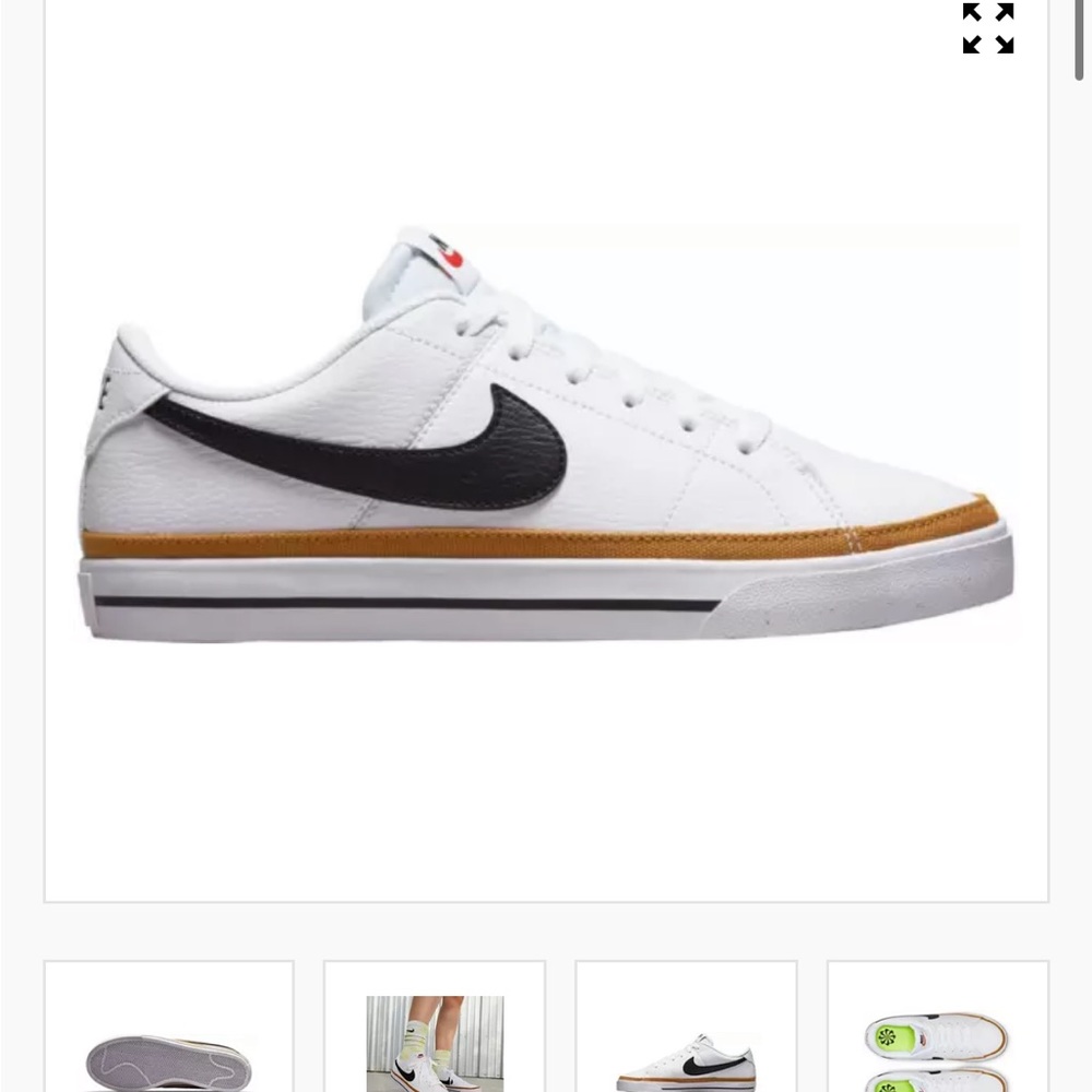 Nike womens court legacy next natural shoe